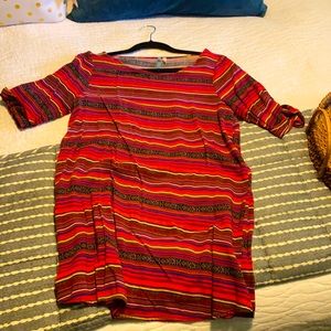 Patterned lightweight dress /top rayon material